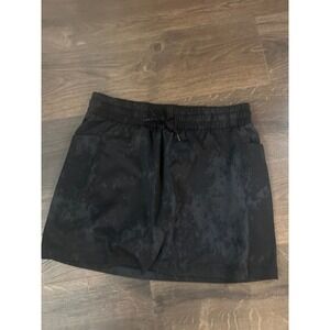 RBX Active Women Black Acid Wash Athletic Skort Skirt with Pockets Size M